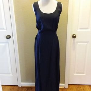 Connie Choi Navy Maxi dress sz S